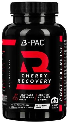 Aronpharma B-PAC Cherry Recovery cierpka wiśnia i aronia 60 kapsułek