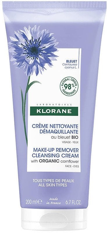 KLORANE_Make-up Remover Cleansing Cream krem do demakijażu twarzy i oczu 200ml