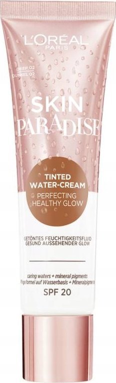 L’Oreal Paris Skin Paradise Deep 02 SPF 20 Tonizujący krem do twarzy 30ml