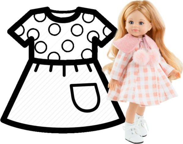 paola reina PAOLA REINA Ubranko dla lalek 32 cm 54490