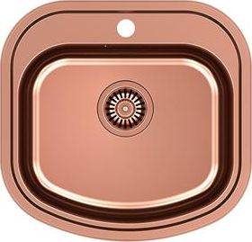 Zlewozmywak Steiner RAY 110 SteelQ PVD miedziany