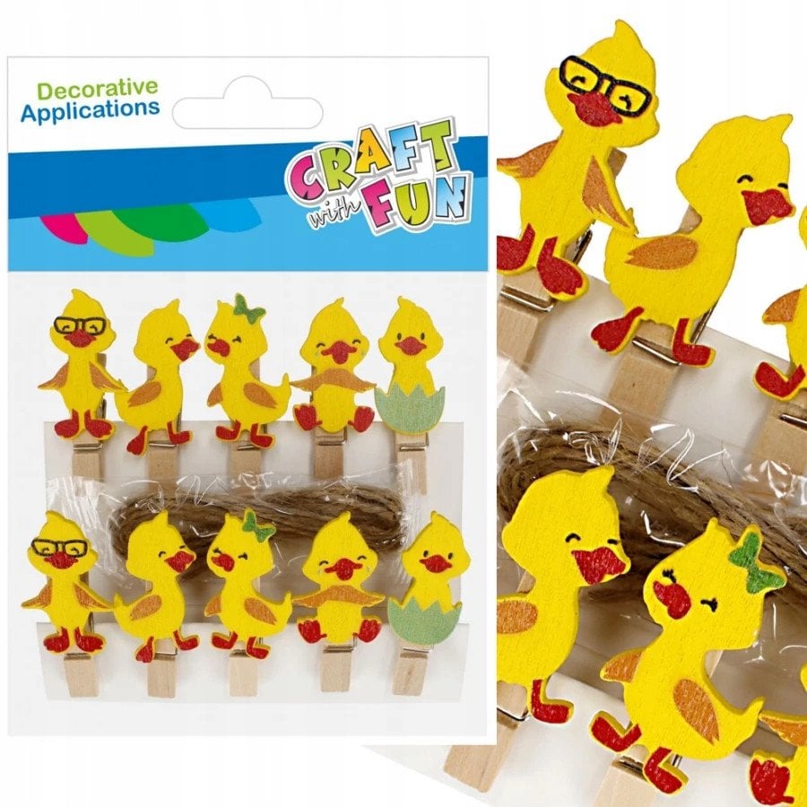 OZDOBA SPINACZ DREW KURCZACZ 10SZT CF 12/240