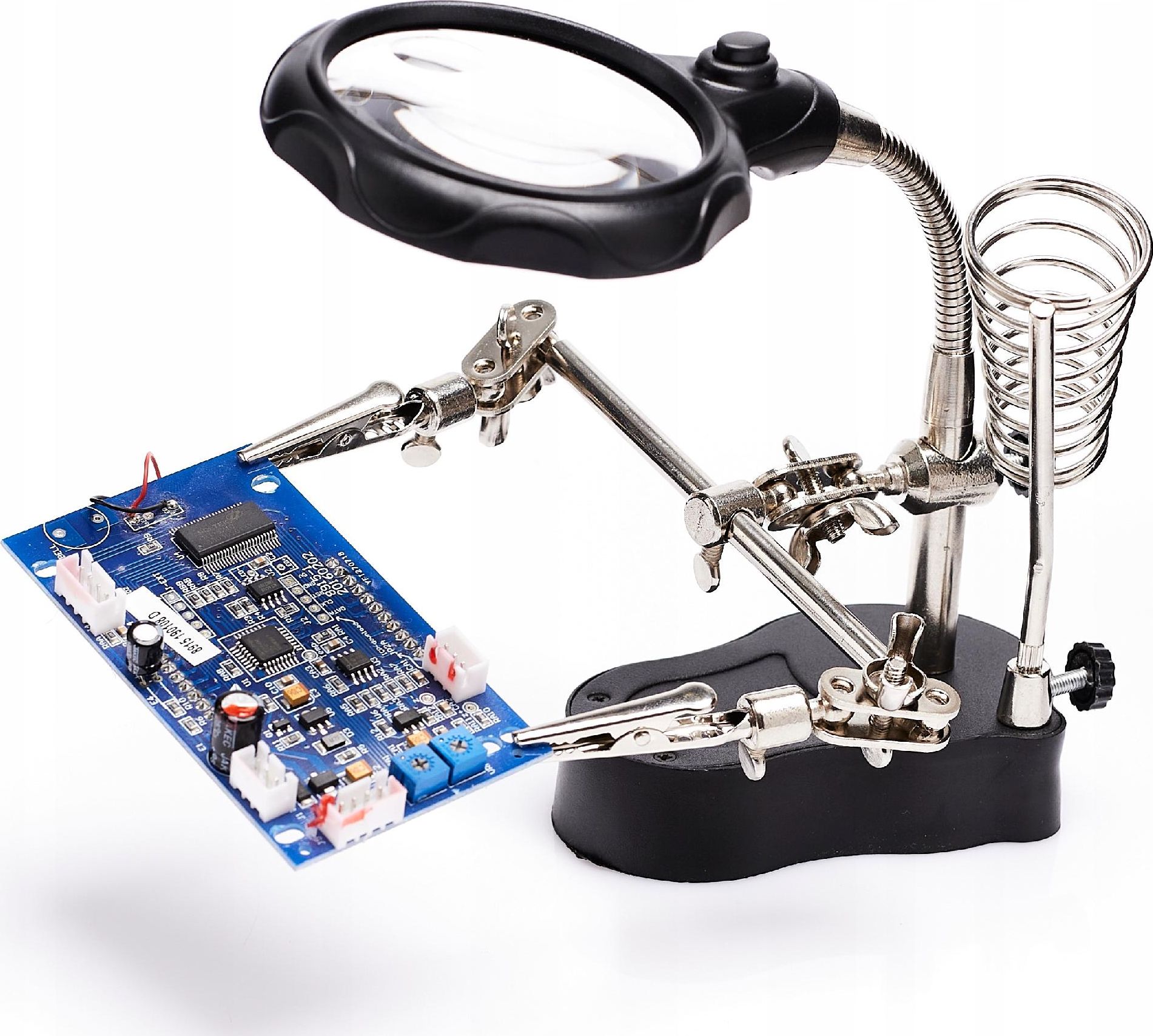 Techrebal Trzecia ręka z podświetleniem LED ZD-126-2