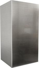 Globalo Przedłużka do okapu Nidaro 60/90 Black (INOX)