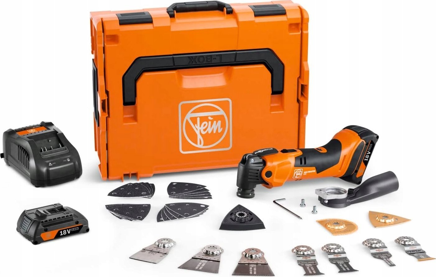Fein MULTIMASTER AMM 500 PLUS TOP AS FEIN STARTER 2x2Ah Wielofunkcyjne narzędzie
