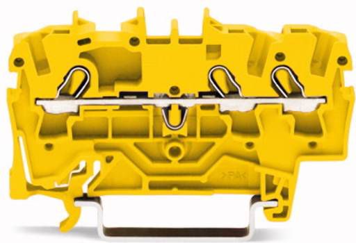 Wago Złączka szynowa 3-przewodowa 1,5mm2 żółta TOPJOBS (2001-1306)