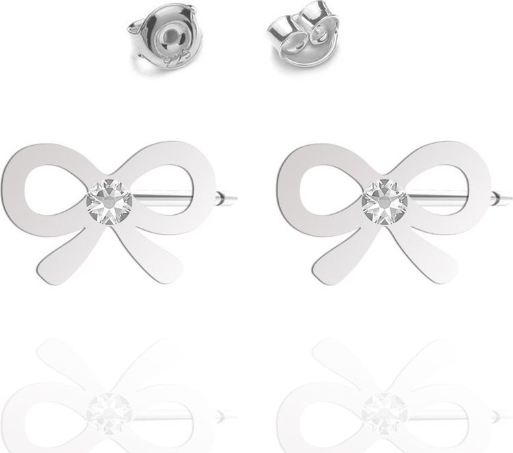 Radziszewska Jewellery Kolczyki Srebrne Kokardki