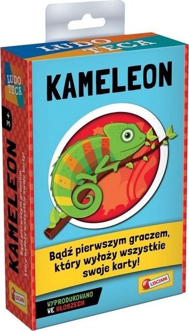 Lisciani Ludoteca Kameleon gra karciana