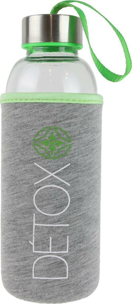 Intesi INTESI BUTELKA Z NEOPRENOWYM POKROWCEM 400ML ZIELONA