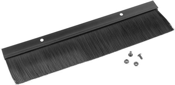 Lanberg Panel szczotkowy do szafy 19" czarny (AK-1102-B)