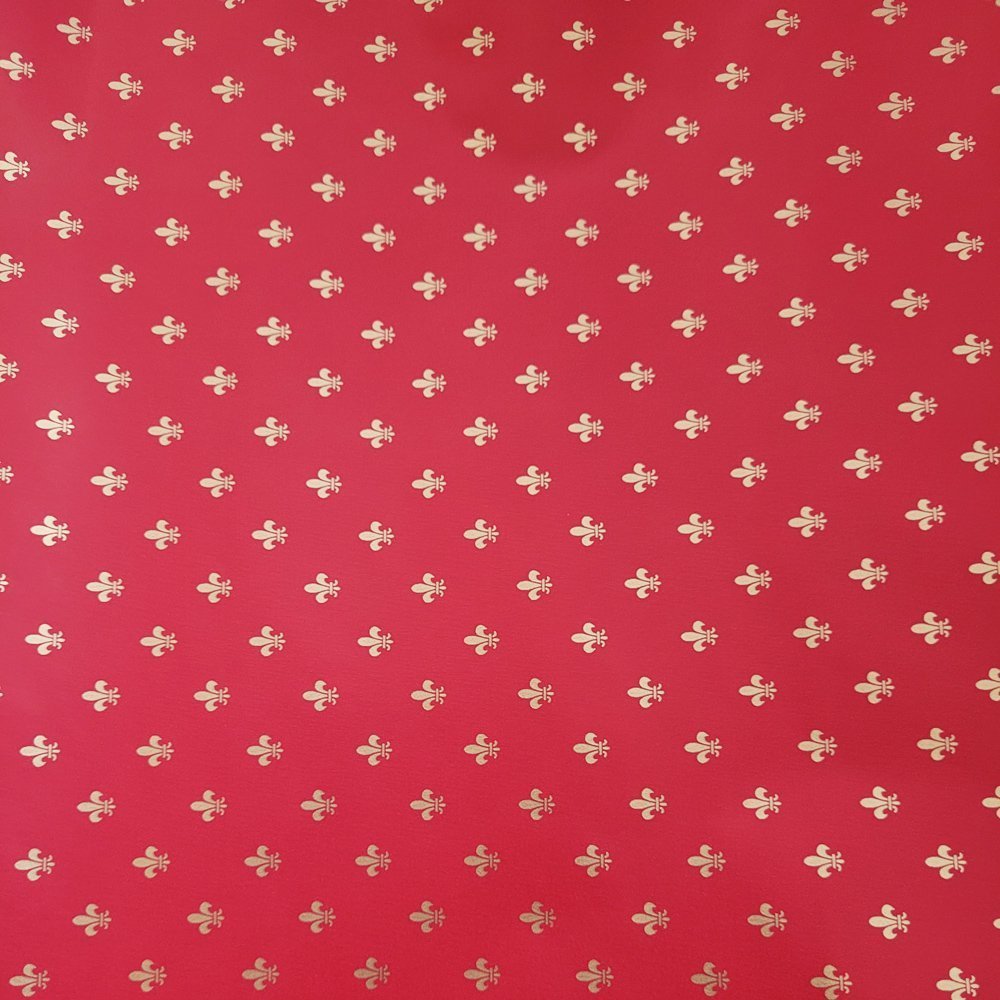 Fastima Papier świąteczny do pakowania 57cmx2m 2m476 czerwony