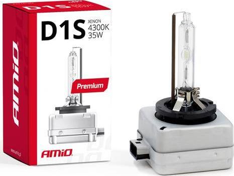 AMiO Żarówka ksenonowa, żarnik xenon D1S 4300K Premium
