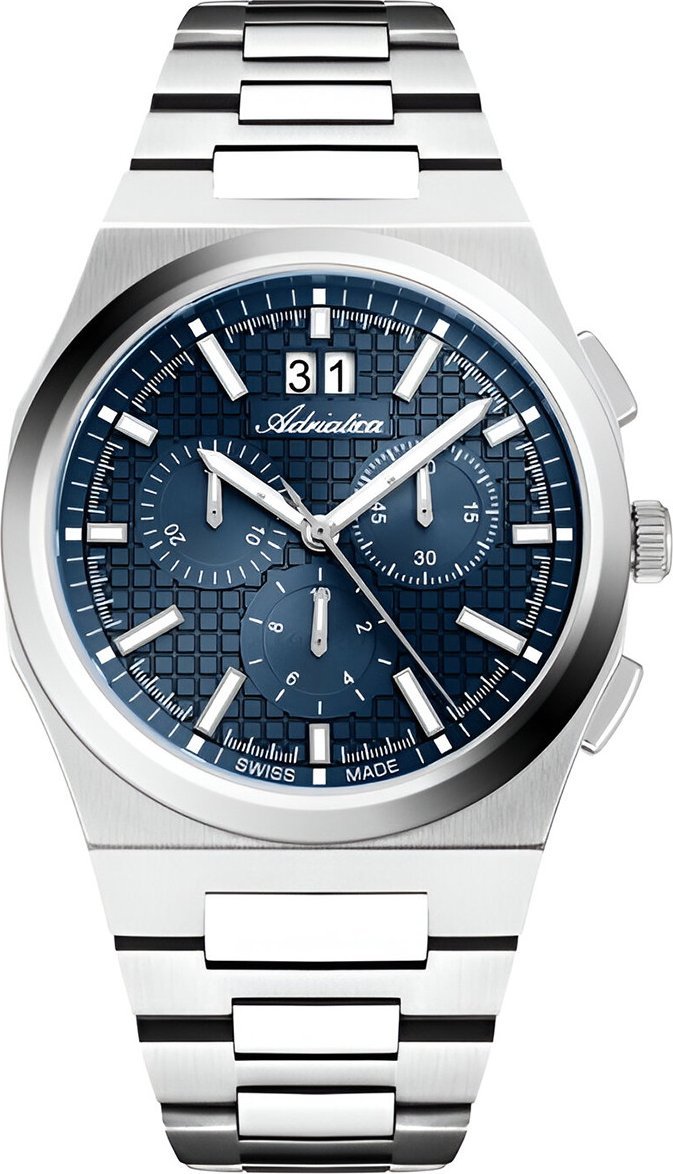 Zegarek Adriatica Zegarek męski Adriatica A8326.5115CH srebrny