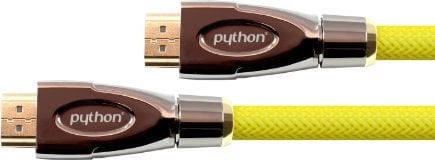 Kabel PYTHON Python HDMI« 2.0 Kabel AKTIV 4K2K Nylongeflecht gelb 30m