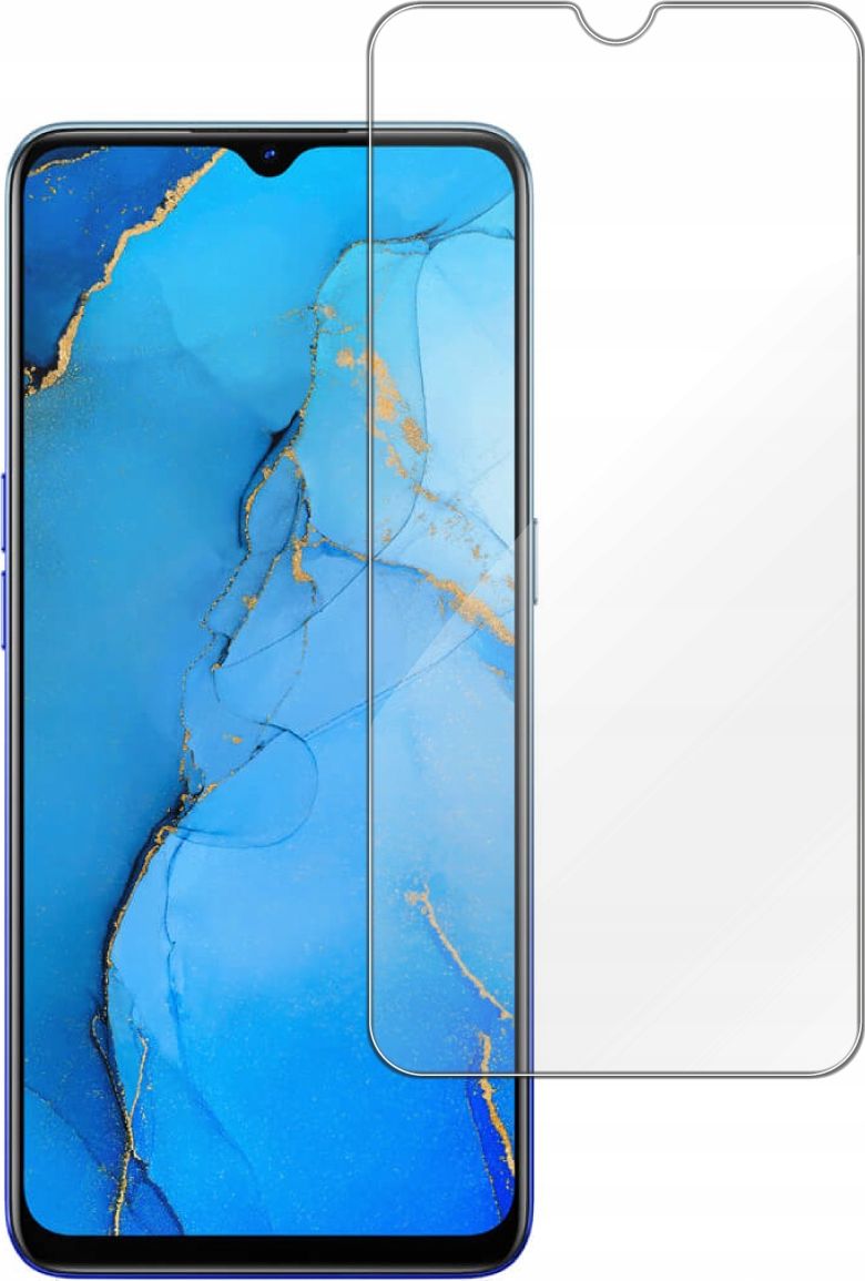 etumi Szkło Hartowane 9H Do Oppo Reno 3 |Szybka Na Ekran Szkiełko Ochronne Na Ekran Twarde Płaskie Przód / Ochrona Matrycy Telefonu Glas0085