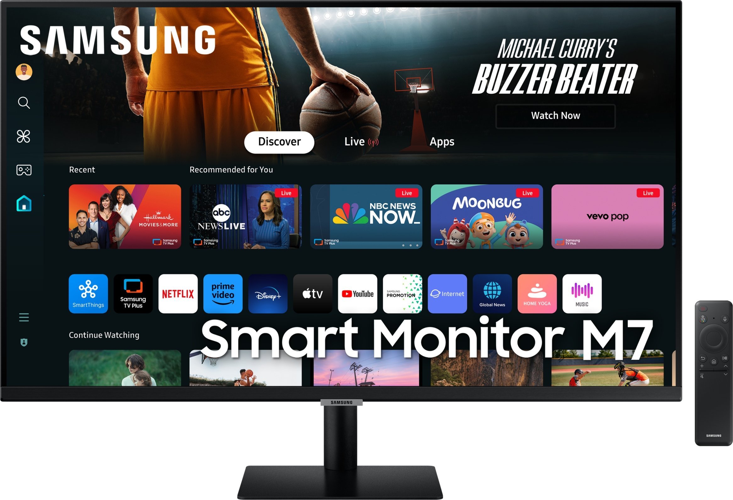 Monitor Samsung Smart M7 (LS32DM702UUXDU)