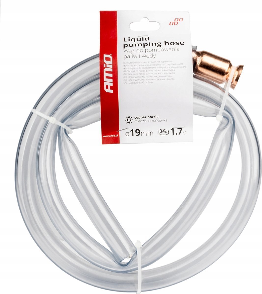 Wąż do pompowania paliw i wody amio-04280