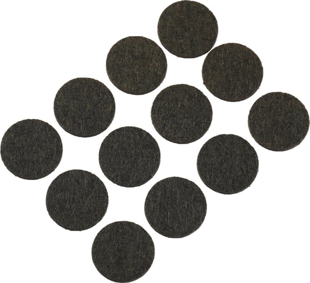 Dedra Podkładki filcowe samoprzylepne zestaw 12szt,okrągłe 22mm