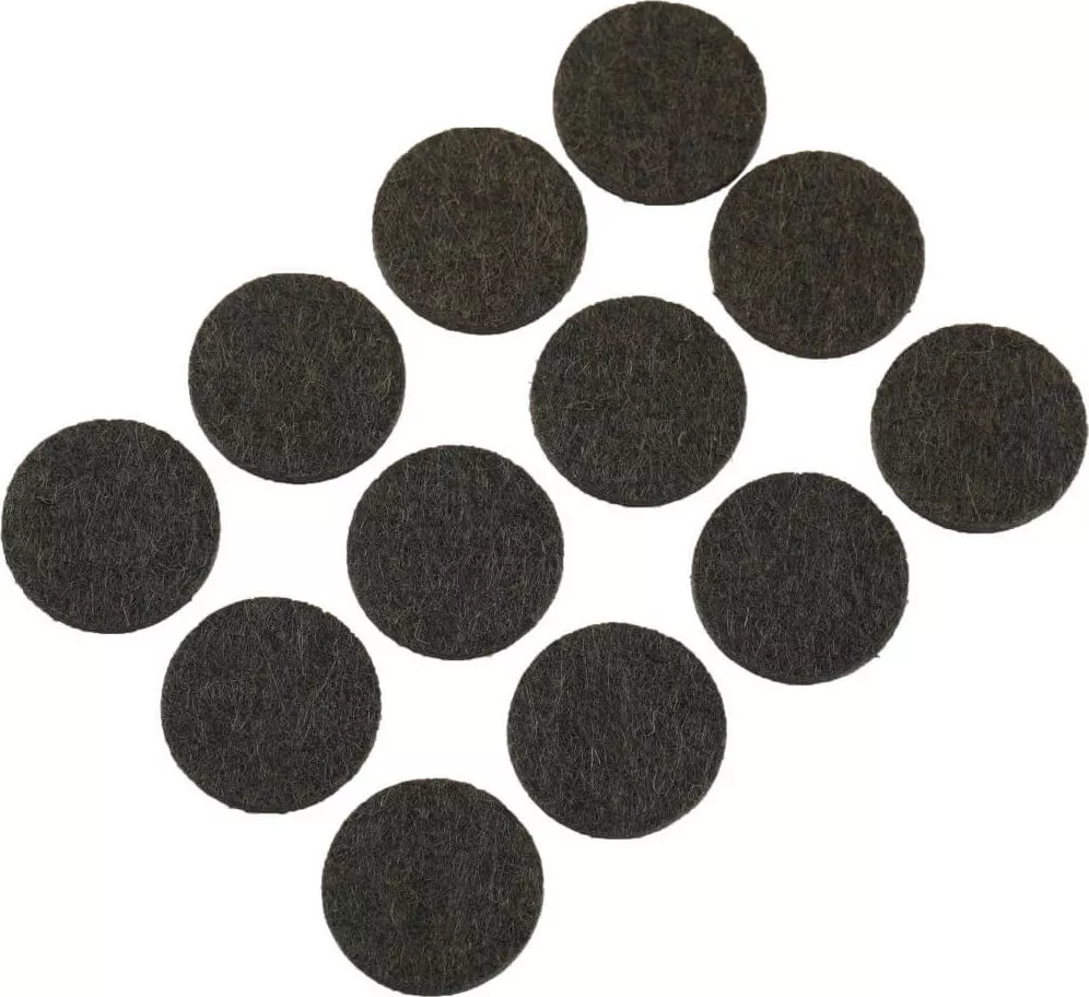Dedra Podkładki filcowe samoprzylepne zestaw 12szt,okrągłe 22mm