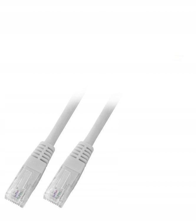 Kabel krosowy patchcord securityNET UTP kat.6 szary 5m PVC PC-6UTPPVC-GY5