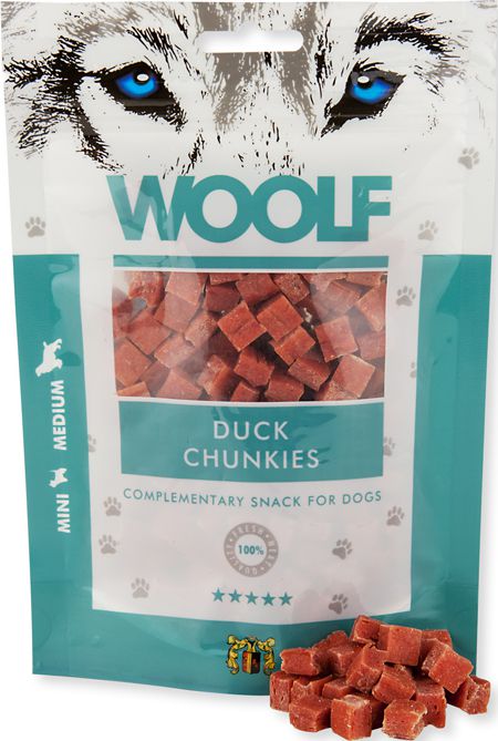 Brit Woolf Duck Chunkies 100g