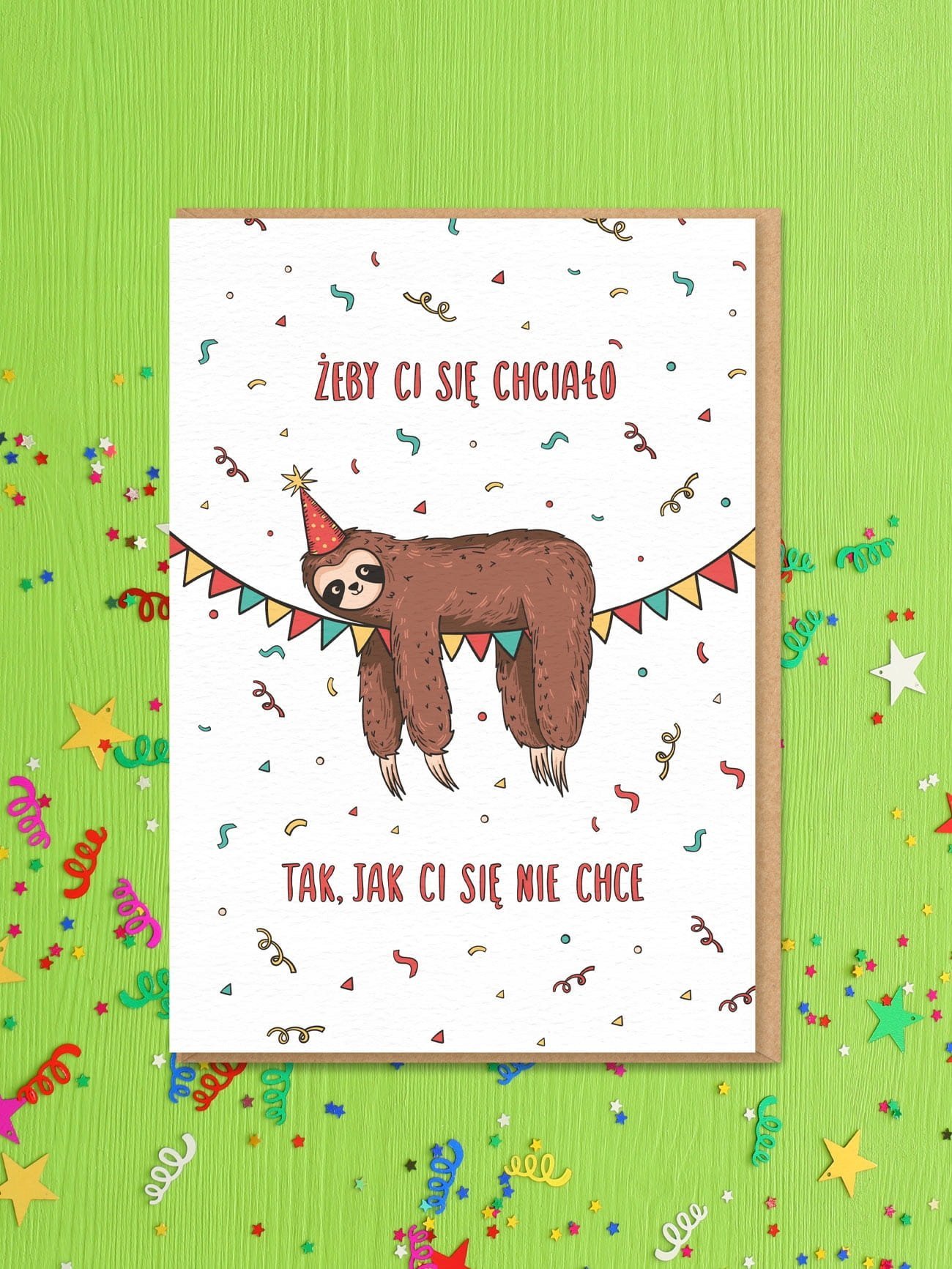 Teka Karnet Urodziny - żeby Ci się chciało..