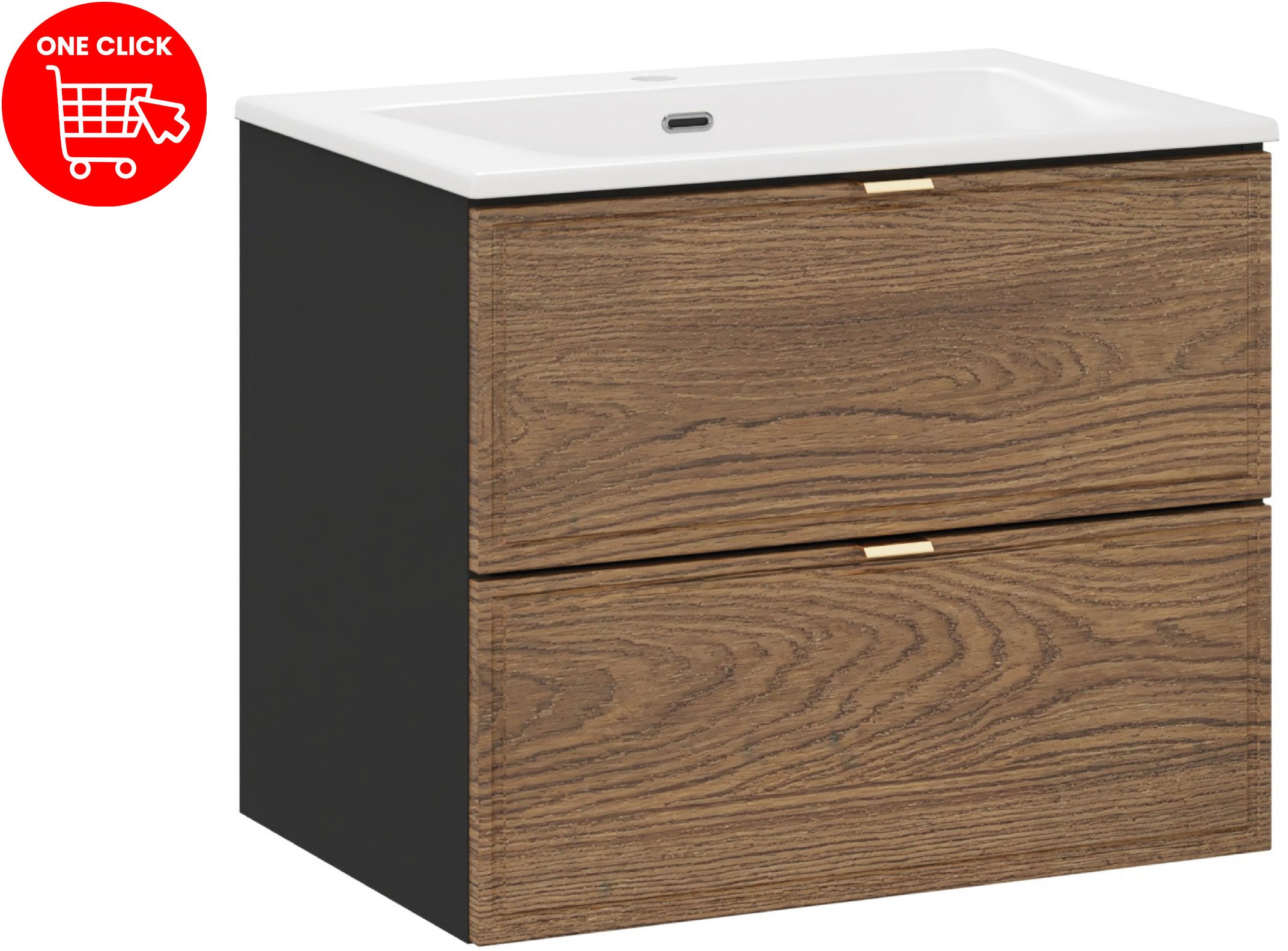 Zestaw meblowy 60cm z umywalką meblową SKY