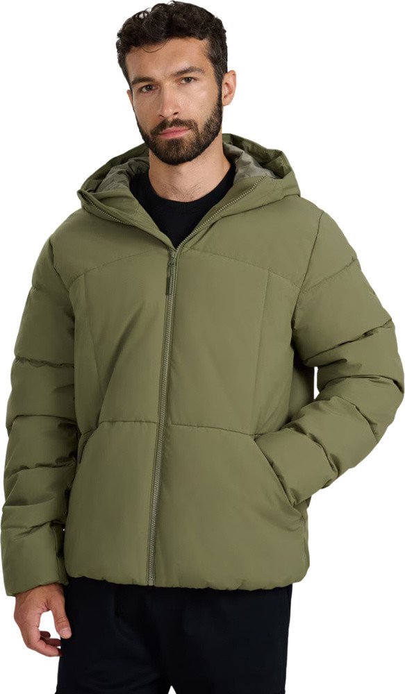 Kurtka puchowa męska 4F M0710 khaki 4FWAW25TDJAM0710 43S L