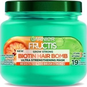 GARNIER_Fructis Hair Food maska do włosów suchych i normalnych Grow Strong 320ml