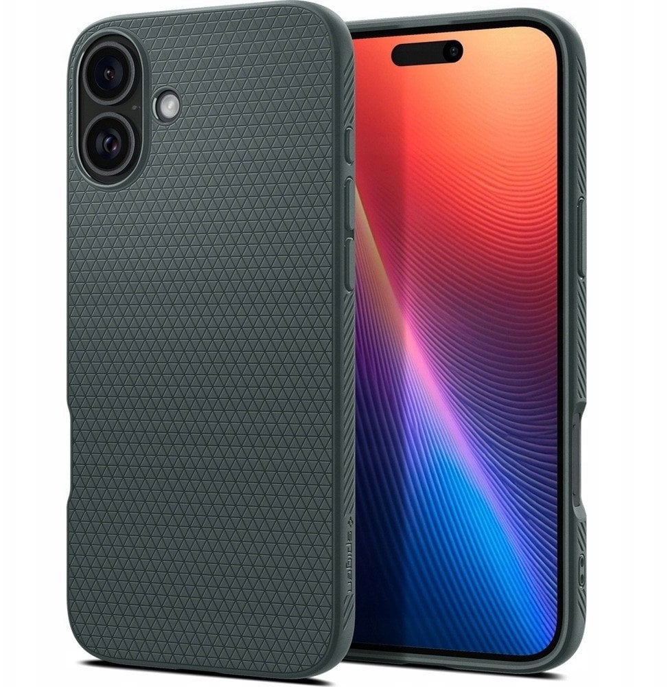 Etui Spigen Liquid Air do Apple iPhone 17 Abyss Green