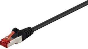 Goobay Kabel krosowy patchcord S/FTP PiMF kat. 6 LSZH czarny 5m (68700)