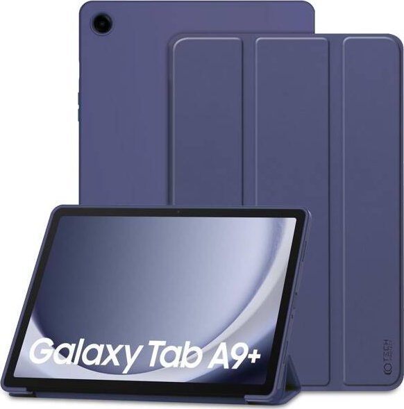 Etui na tablet Tech-Protect SmartCase do Galaxy Tab A9 Plus, Granatowe