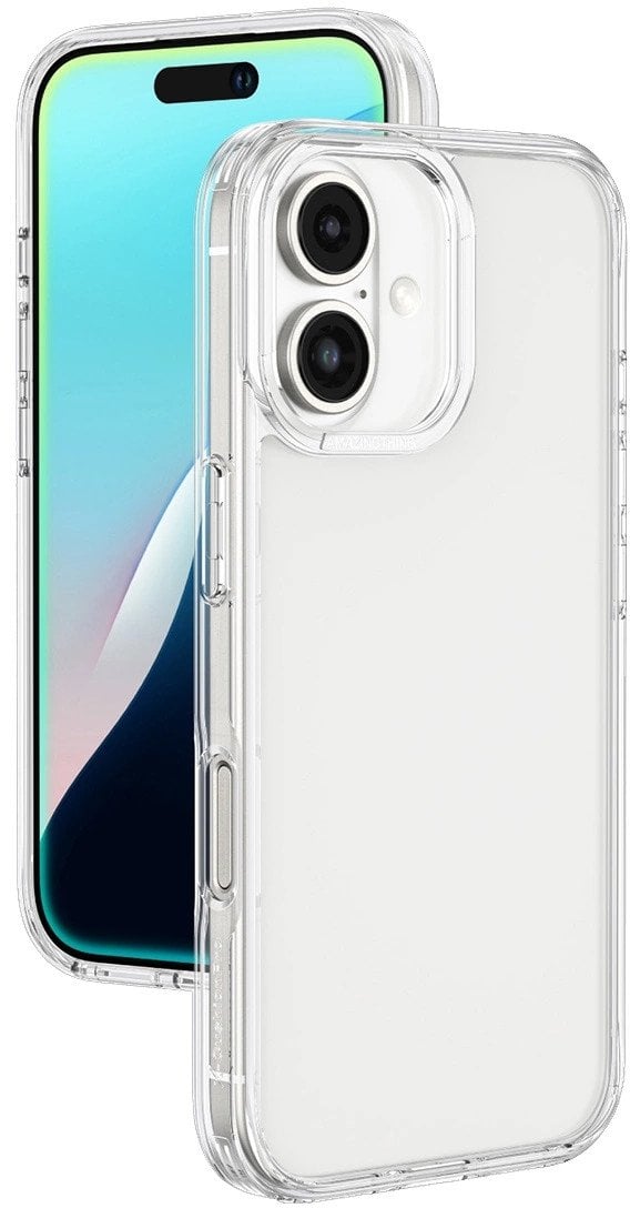 Etui silikonowe AMAZINGTHING Minimal Case do iPhone 16 - przezroczyste