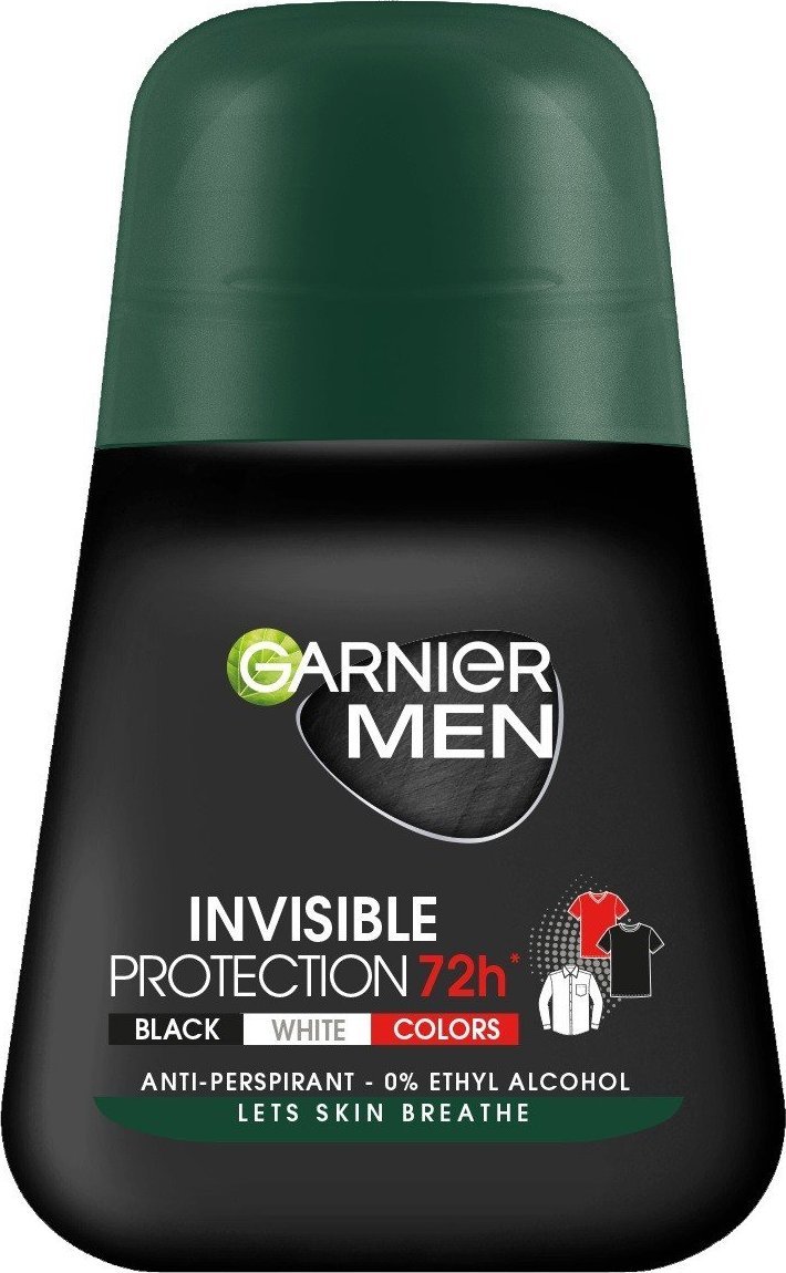 Garnier GARNIER_Invisible 72h Men Roll-On antyperspirant w kulkce 50ml