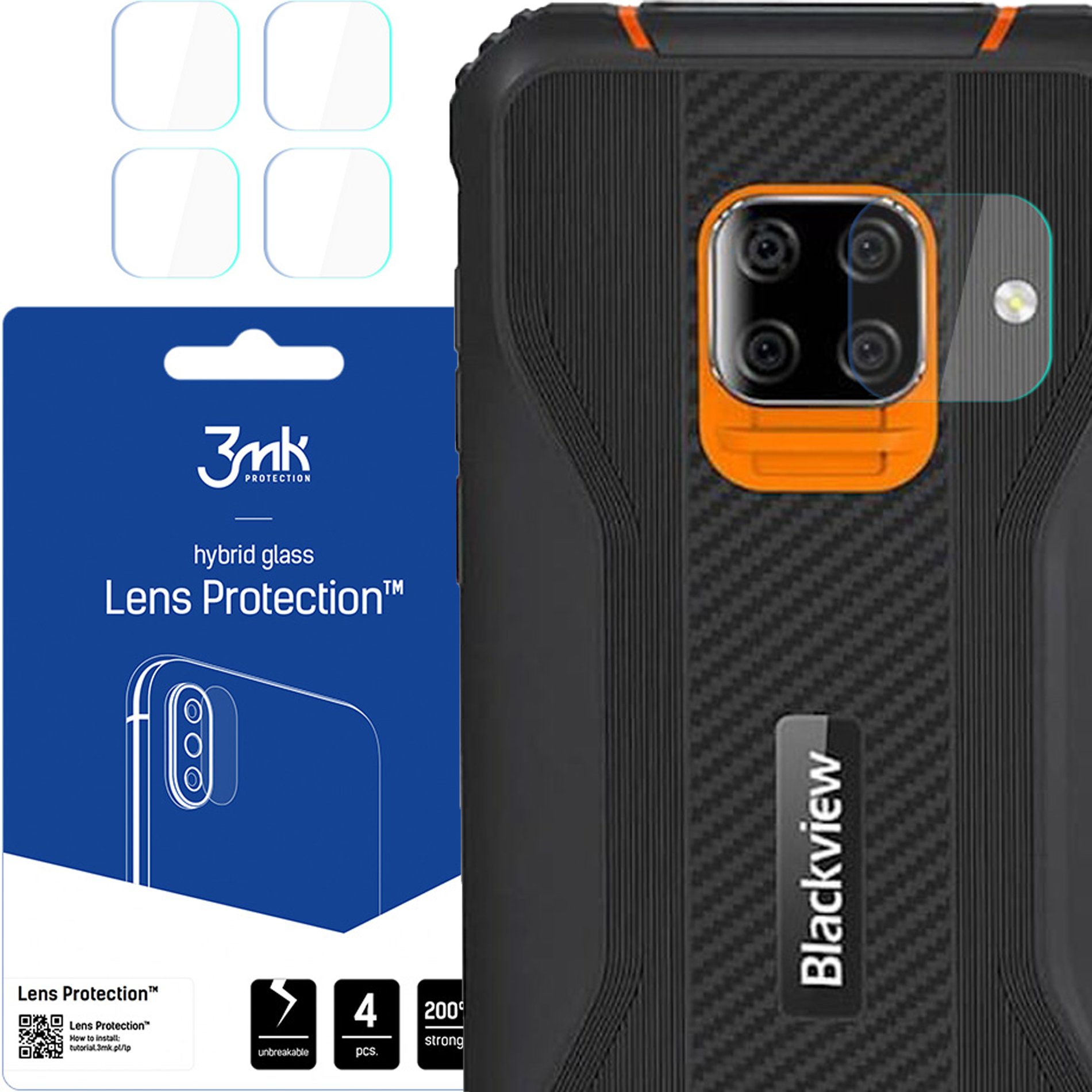 BLACKVIEW BV5100 PRO - 3MK LENS PROTECTION