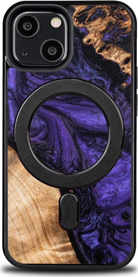 BeWood Etui Bewood Unique na iPhone 13 Mini - Violet z MagSafe