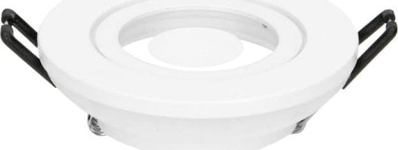 Lampa sufitowa Orno DARI S ramka dekoracyjna oprawy punktowe, MR16/GU10 max 50W, okrąg, biała IP44,AD-OD-6170/W