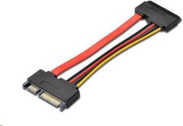 PremiumCord SATA 22-pin - SATA 22-pin, 0.15m, Wielokolorowy (kfsa-22)