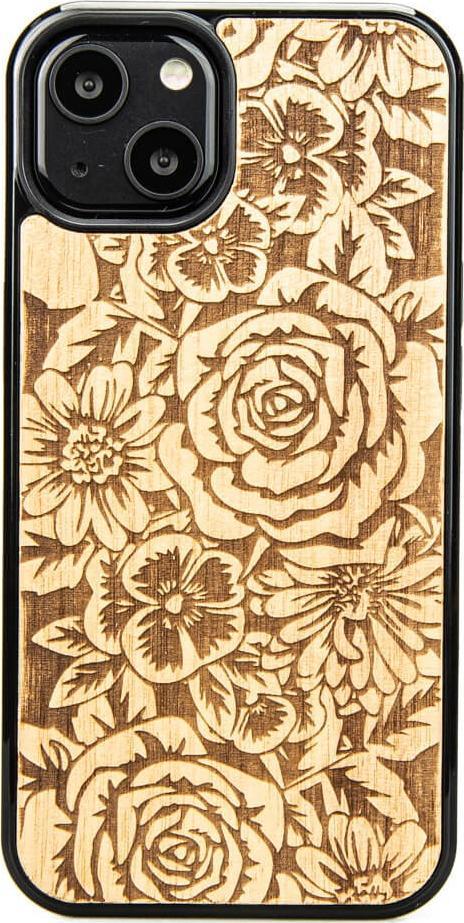 BeWood Drewniane Etui iPhone 13 RÓŻE ANIEGRE
