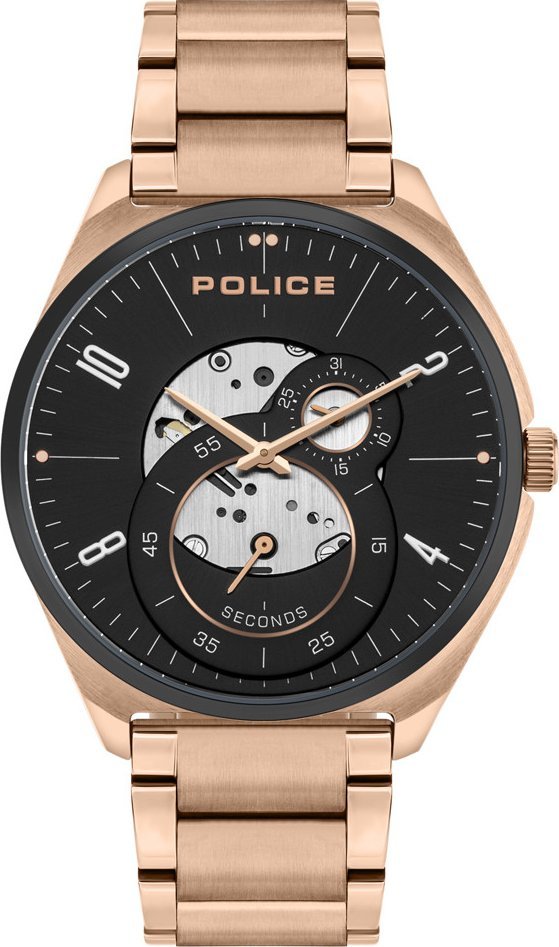 Zegarek Police Zegarek męski Police PL.16022JSRB-02M różowe złoto