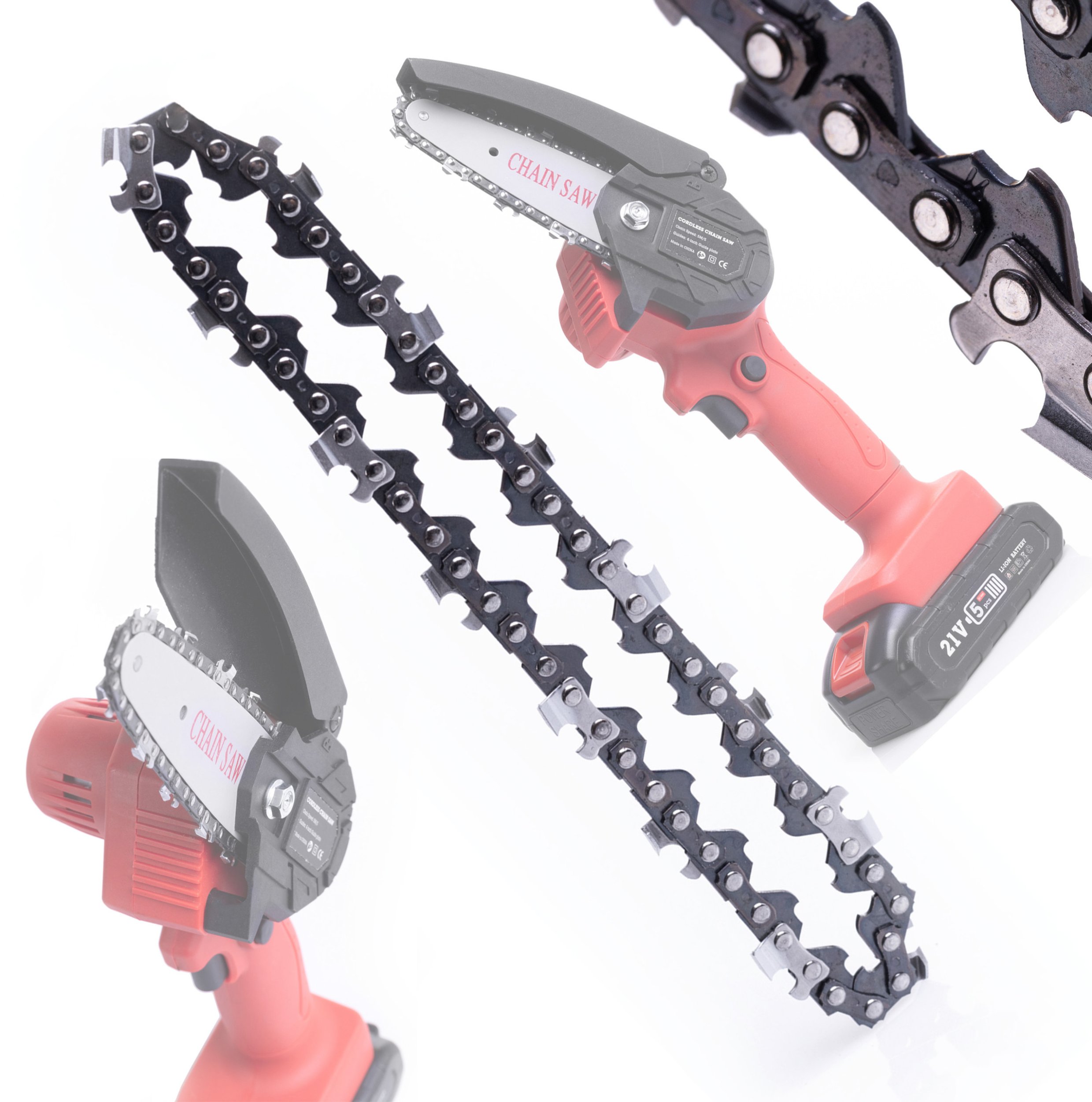 Łańcuch do Piły Łańcuchowej Pilarki Akumulatorowej 6" Techrebal P06