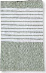 Sagaform Serwetki ella hamam, 4 szt., 45 x 45 cm, bawełna organiczna, zielone / Sagaform