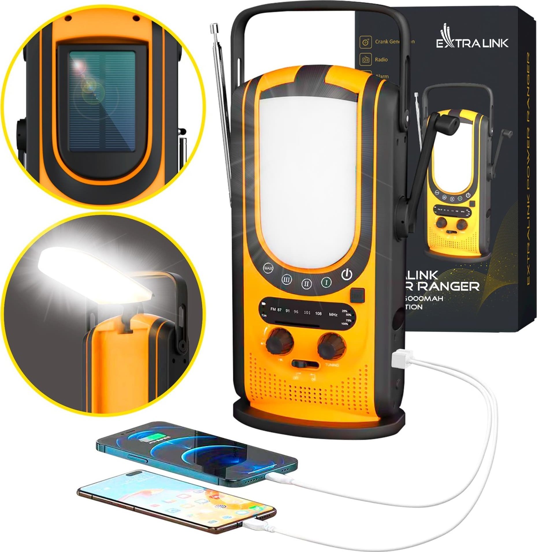 UPS ExtraLink EXTRALINK POWER RANGER EPS-6000 6000MAH POWER STATION