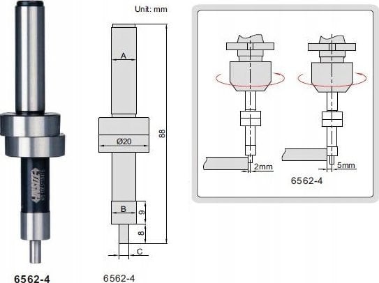Insize CZUJNIK KRAWEDZI