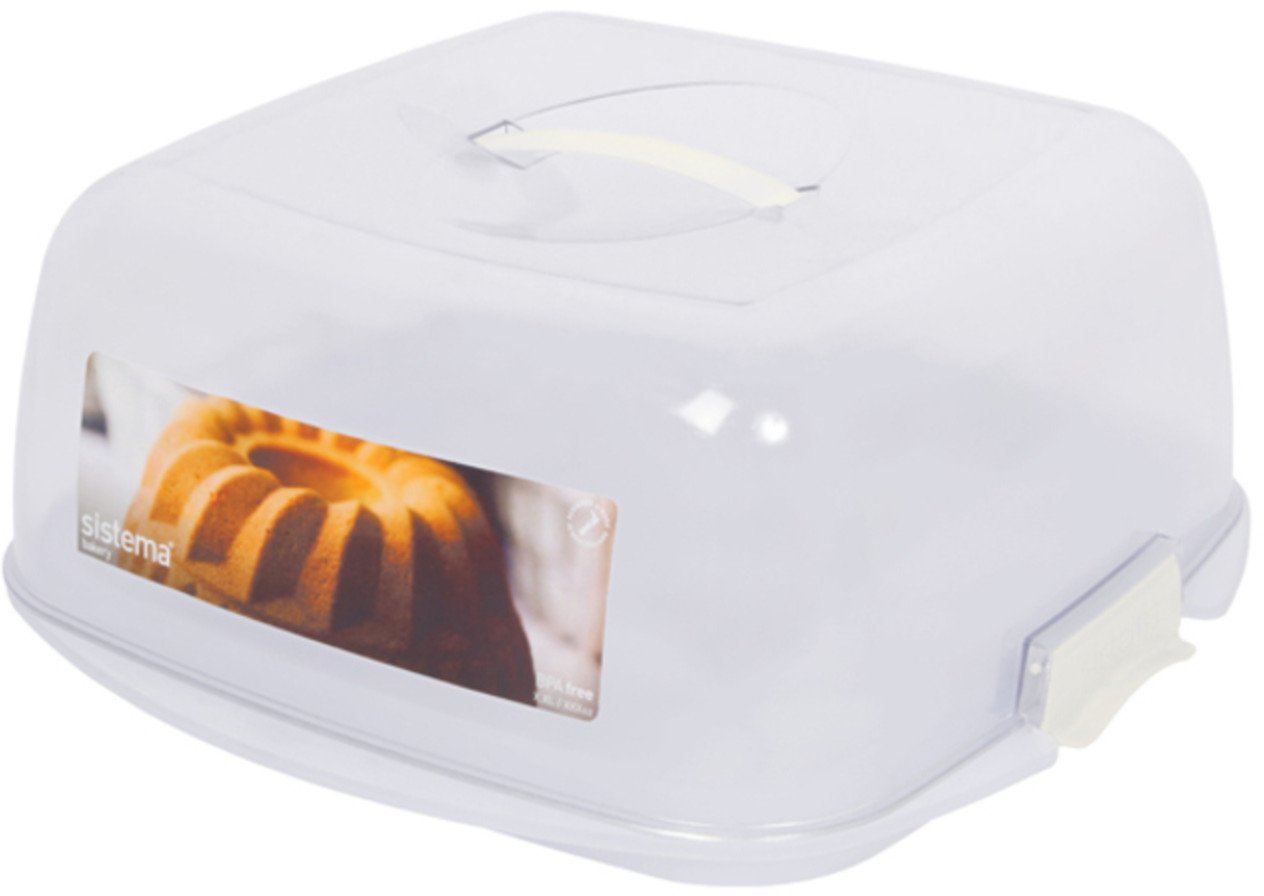 Sistema 1260, Box, Square, 8.8 L, Transparent, 342 mm, 350 mm