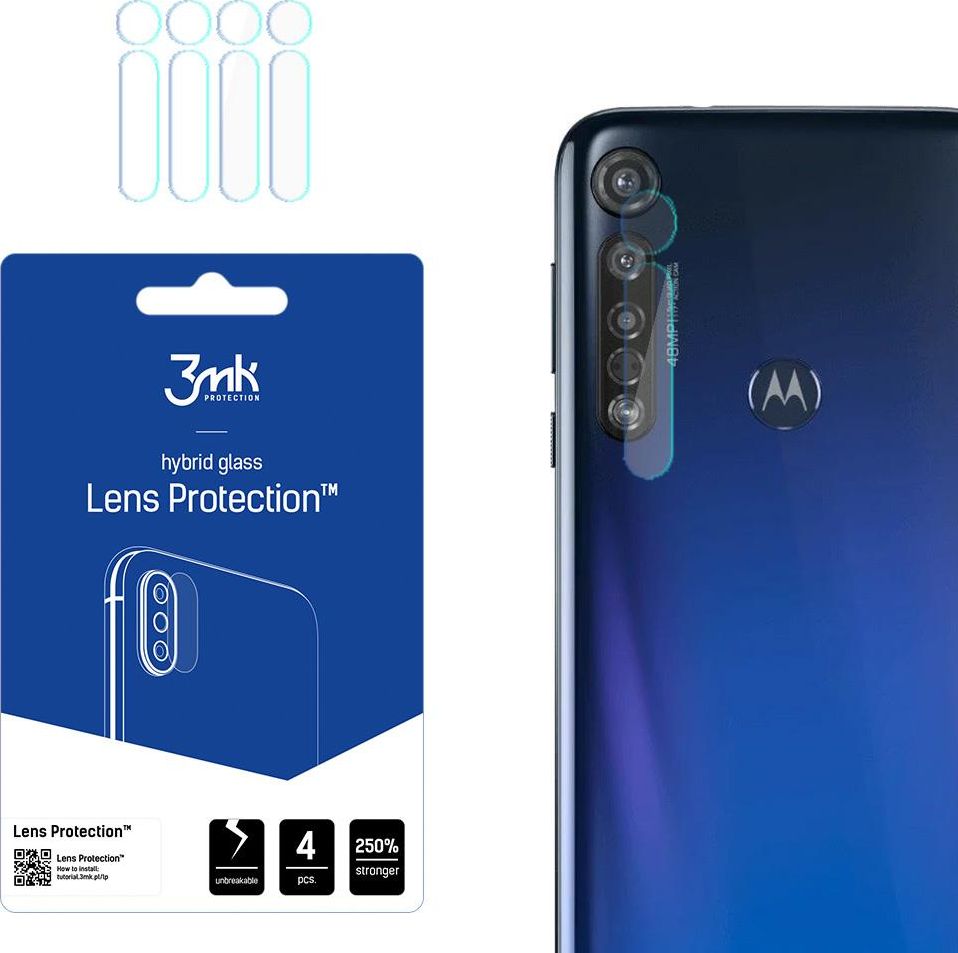 3MK Motorola One Vision Plus - 3mk Lens Protection