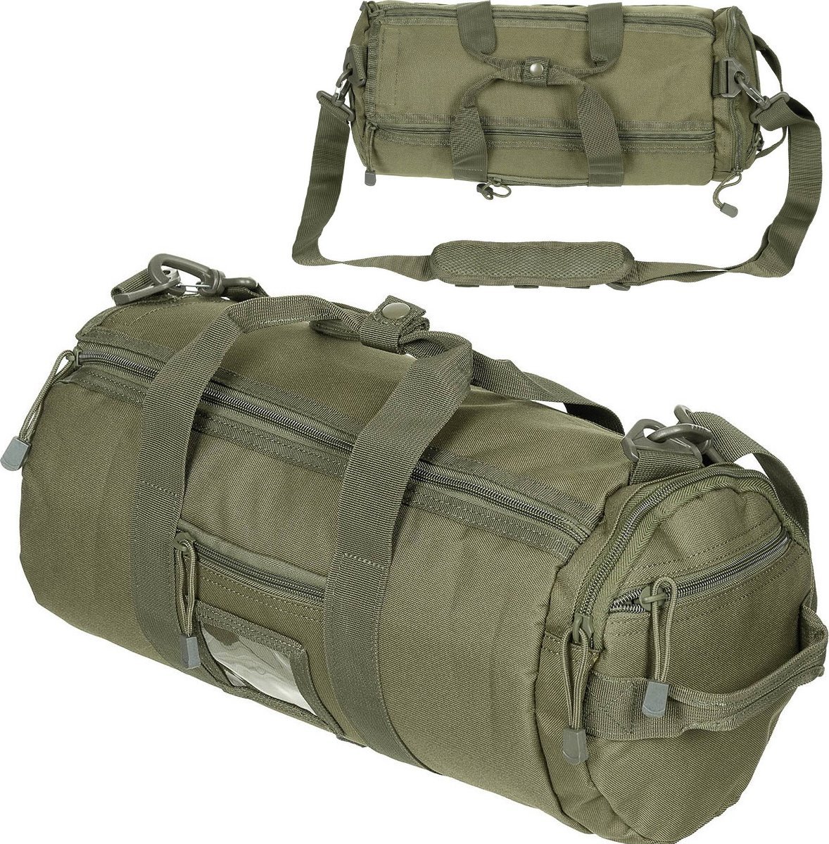 MFH Mała okrągła torba na ramię "Molle" oliwkowa