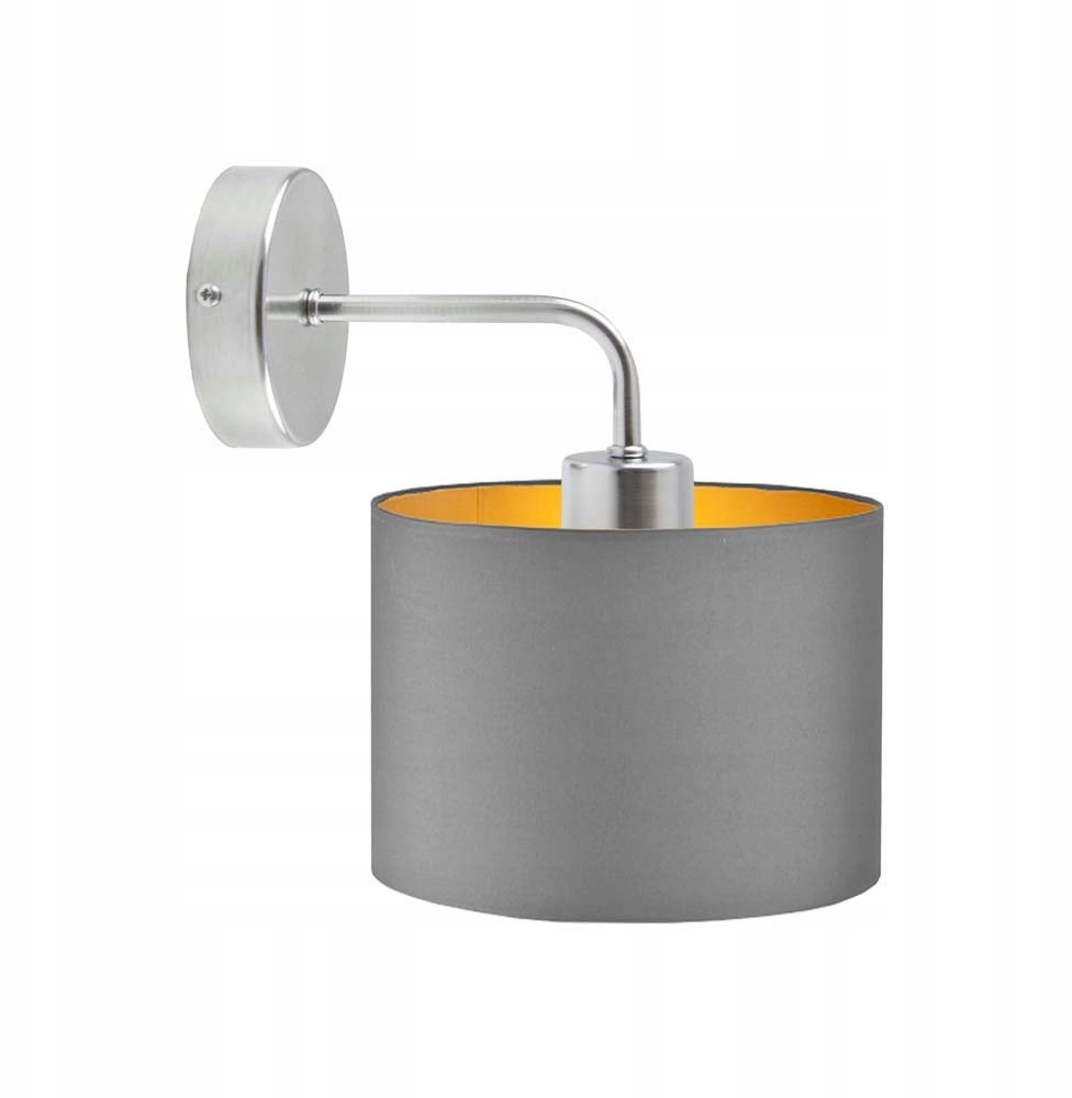 Kinkiet glamour AURORA GOLD lampa do sypialni LED