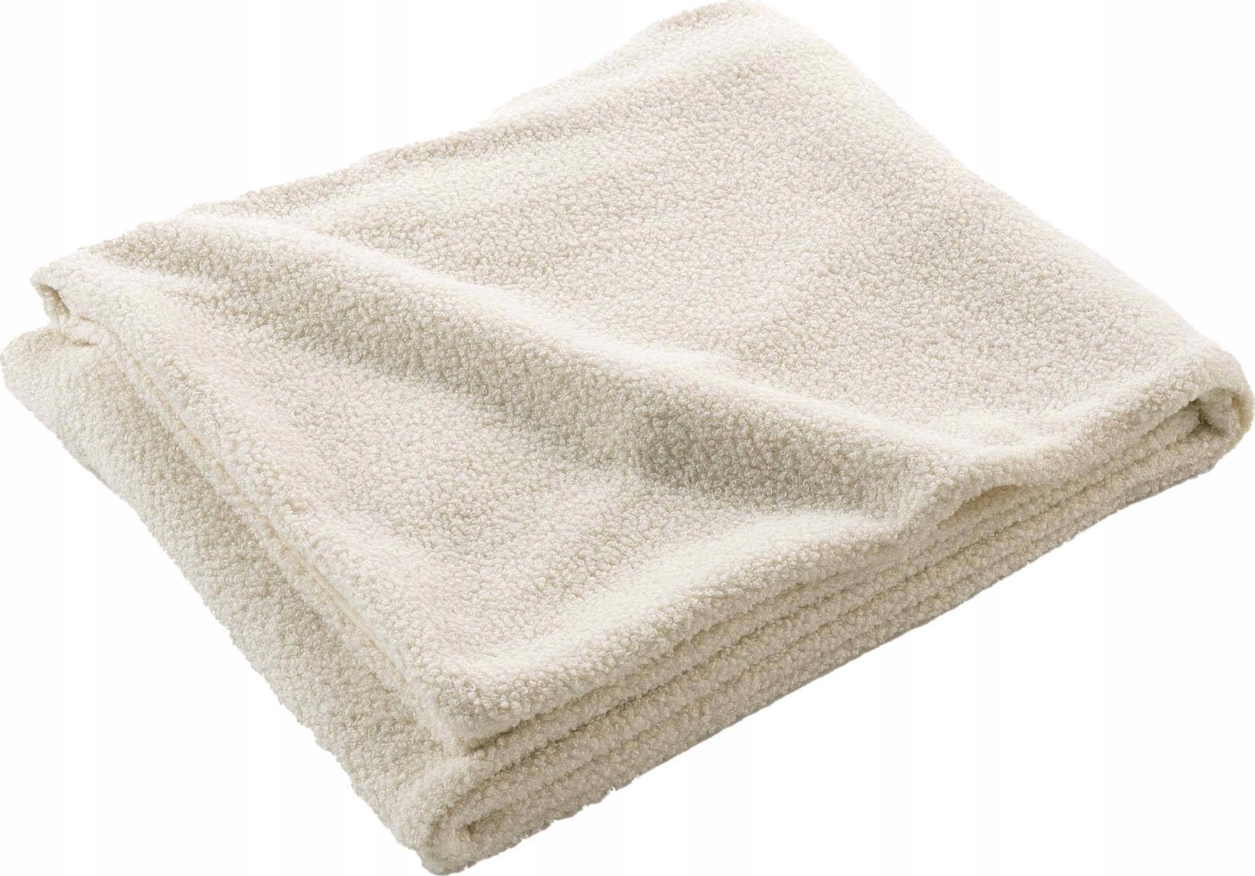 Douceur d`Interieur Miękki koc polarowy WOOLY, efekt boucle, 125 x 150 cm