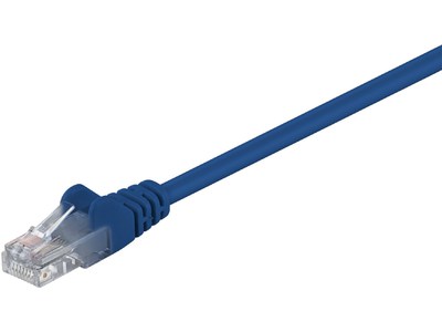 MicroConnect U/UTP CAT5e 0.25M Blue PVC - B-UTP50025B